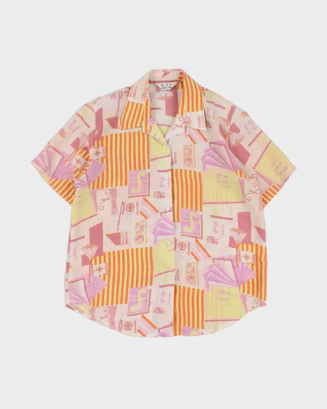 Vintage Lui Patterned Shirt - L