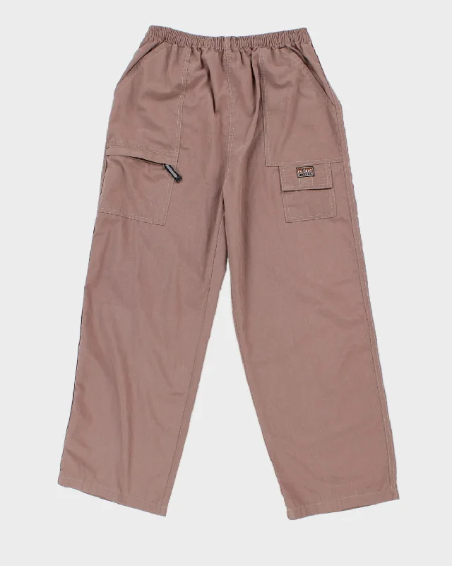 Y2K Brown Cargo Trousers - W30