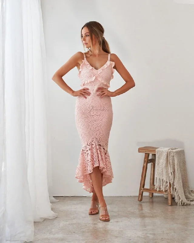 Leanne Dress - Blush