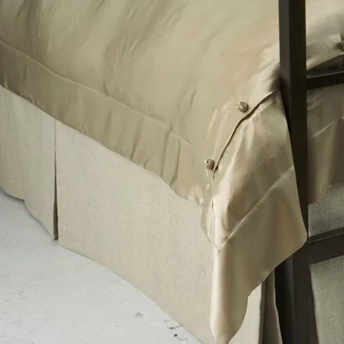 Basketweave Tailored Bed Skirt