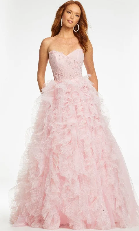 Ashley Lauren - 11141 Sweetheart Ruffled Ballgown