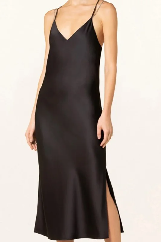 Biot Black Dress