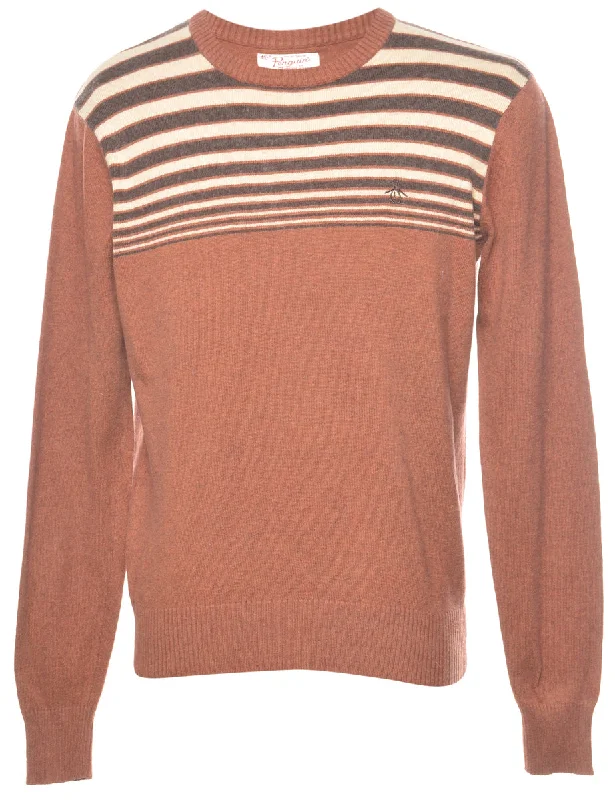 Brown Jumper - M