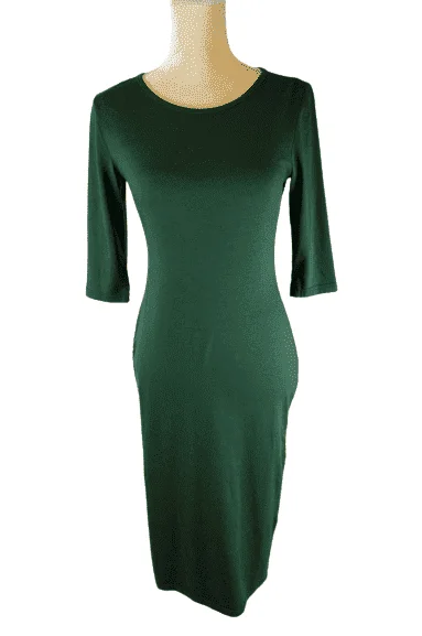 ENIDMIL women's green dress size S