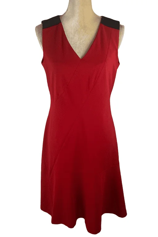 Karl Lagerfeld women's red and black dress size 8