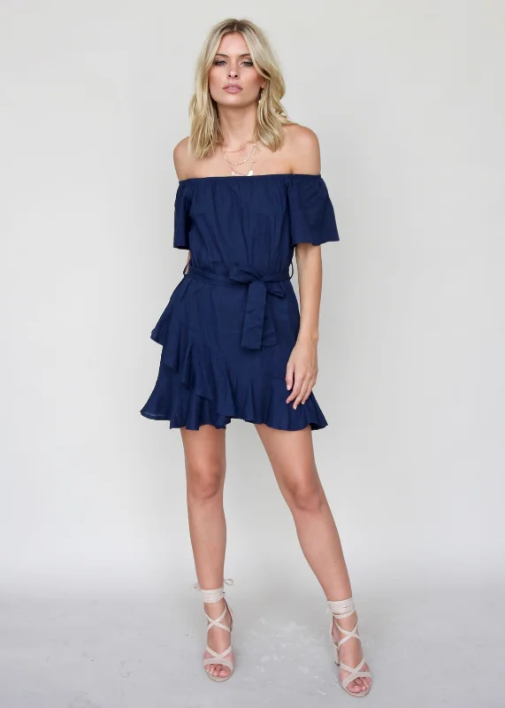 Love Around Dress - Navy