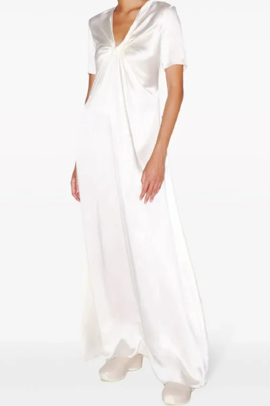 Mulberry White Dress