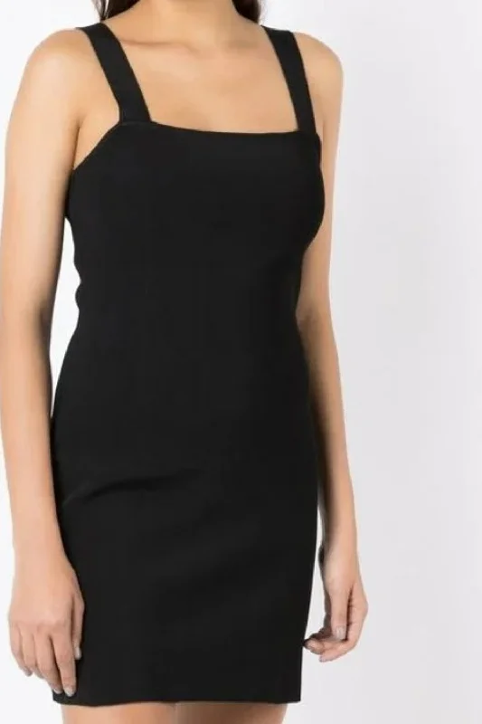 Nasturtium Black Dress