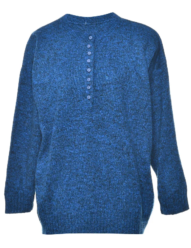 Navy Jumper - L