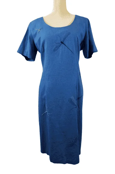 Positive Influence women's blue dress size 14