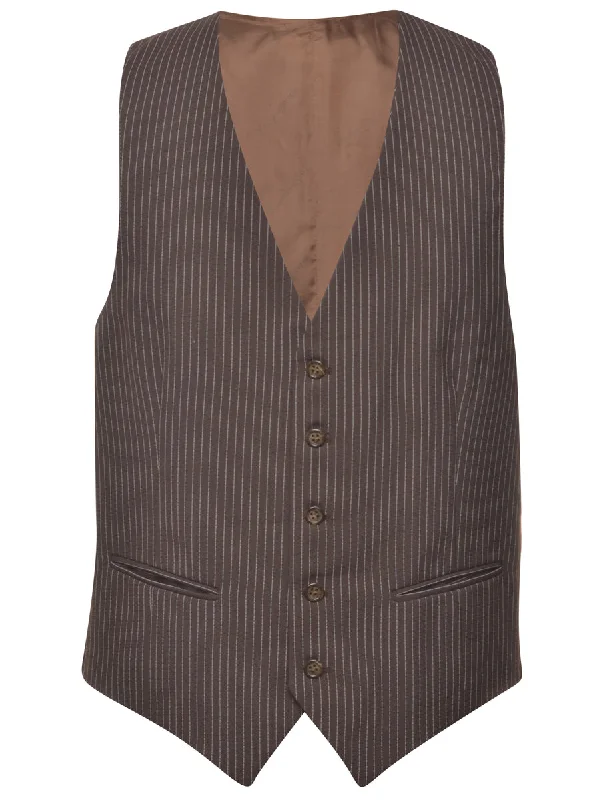 Pinstriped Waistcoat - M