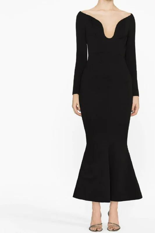 Populus Black Dress