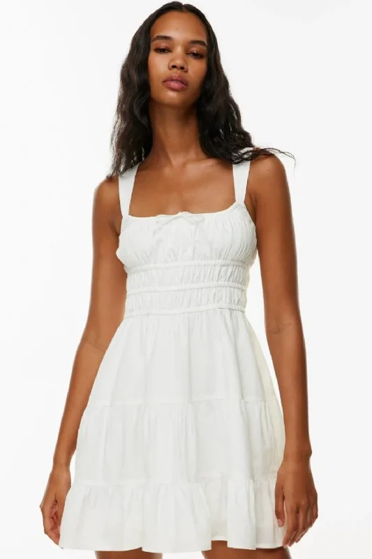 Prairie White Dress