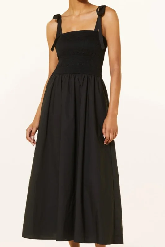 Retreat Black Dress