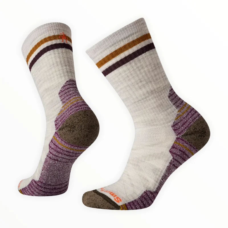 Women's Hike Light Cushion Tube Stripe Crew Socks