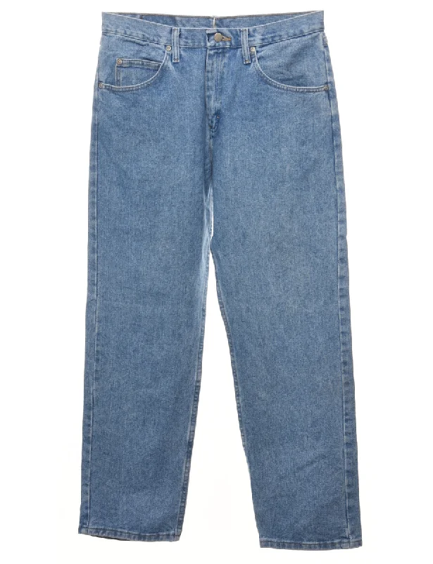 Straight Leg Wrangler Jeans - W33 L30