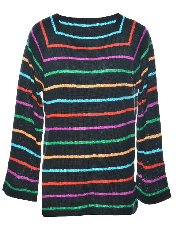 Striped Jumper - M