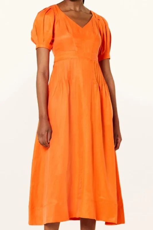 Verdure Orange Dress