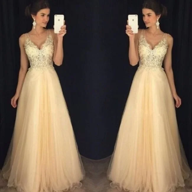 Lady Lace Dresses Evening Gown Wedding