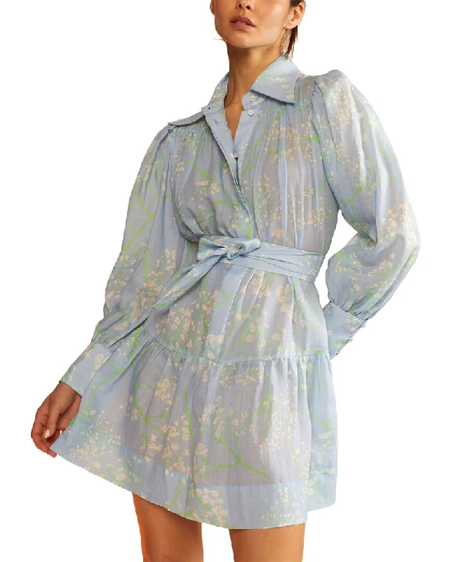 Cynthia Rowley Baby's Breath Shirt Dress