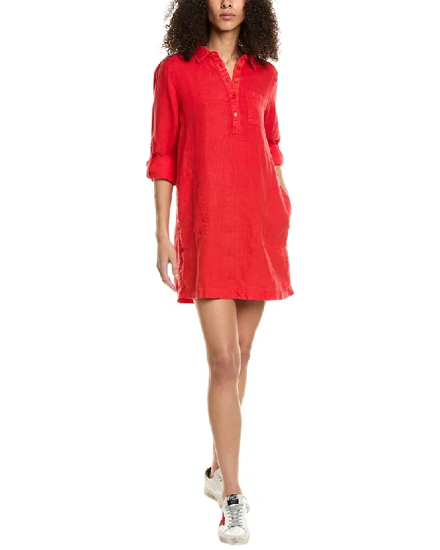 Michael Stars Eleanor Utility Linen Shirtdress