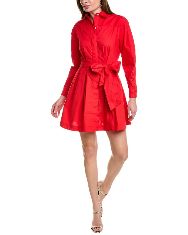 Toccin Austyn Tie Front Shirtdress