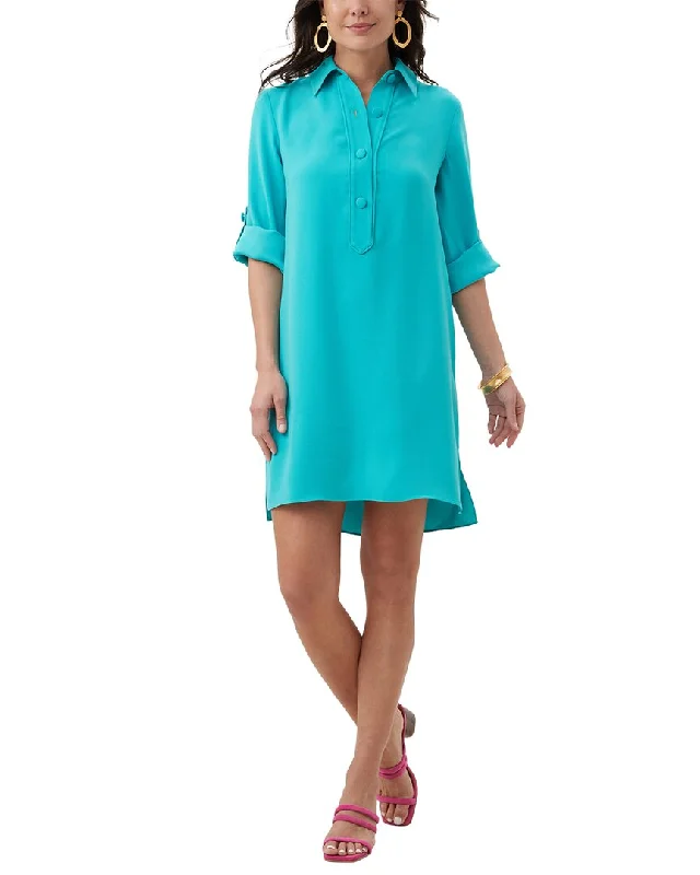 Trina Turk Portrait Shirt Dress